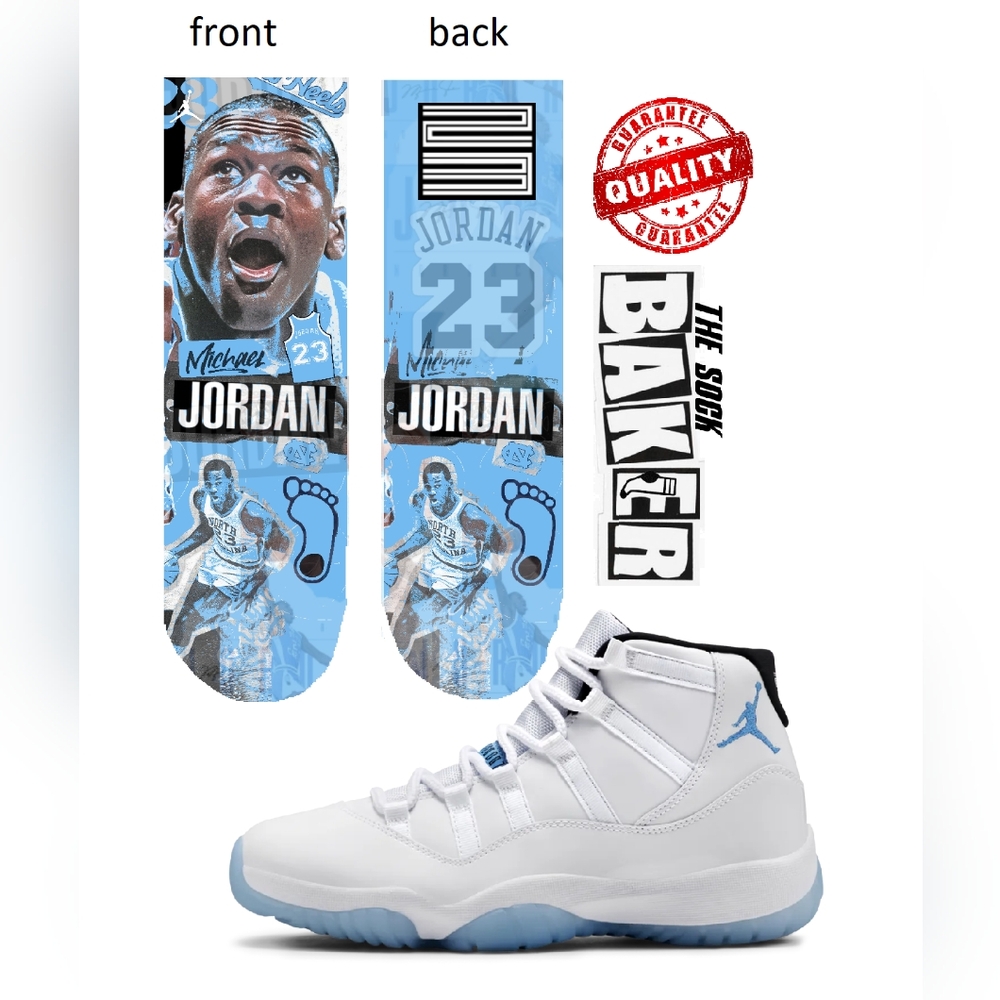 Unc 11s socks